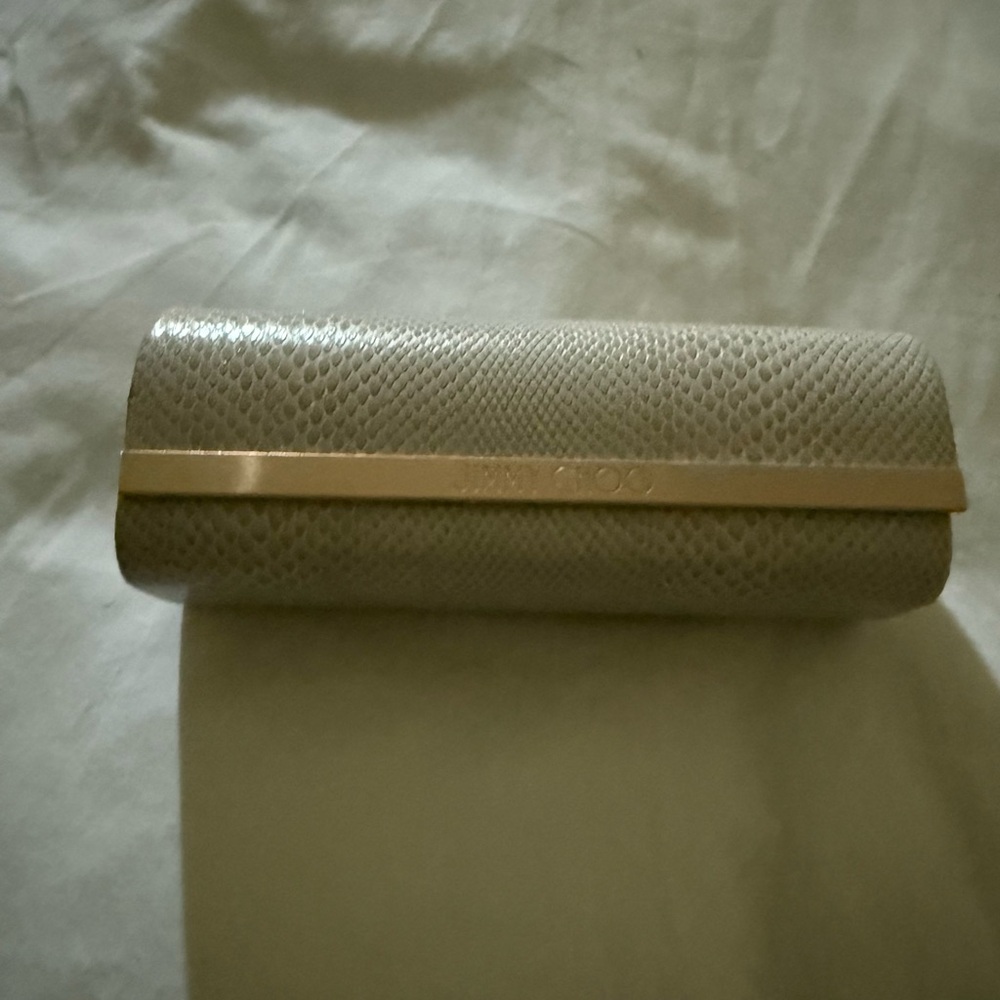 Jimmy Choo Snakeskin sunglasses case